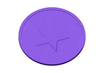 Coaster Set — 3D preview